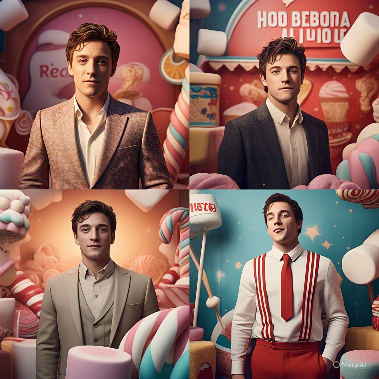 Jeremy Allen White and Jacob Elordi standing side by side on a vibrant red carpet in 2025, dressed in modern, stylish outfits that reflect their unique personalities and current fashion trends, with a lively Hollywood backdrop.
