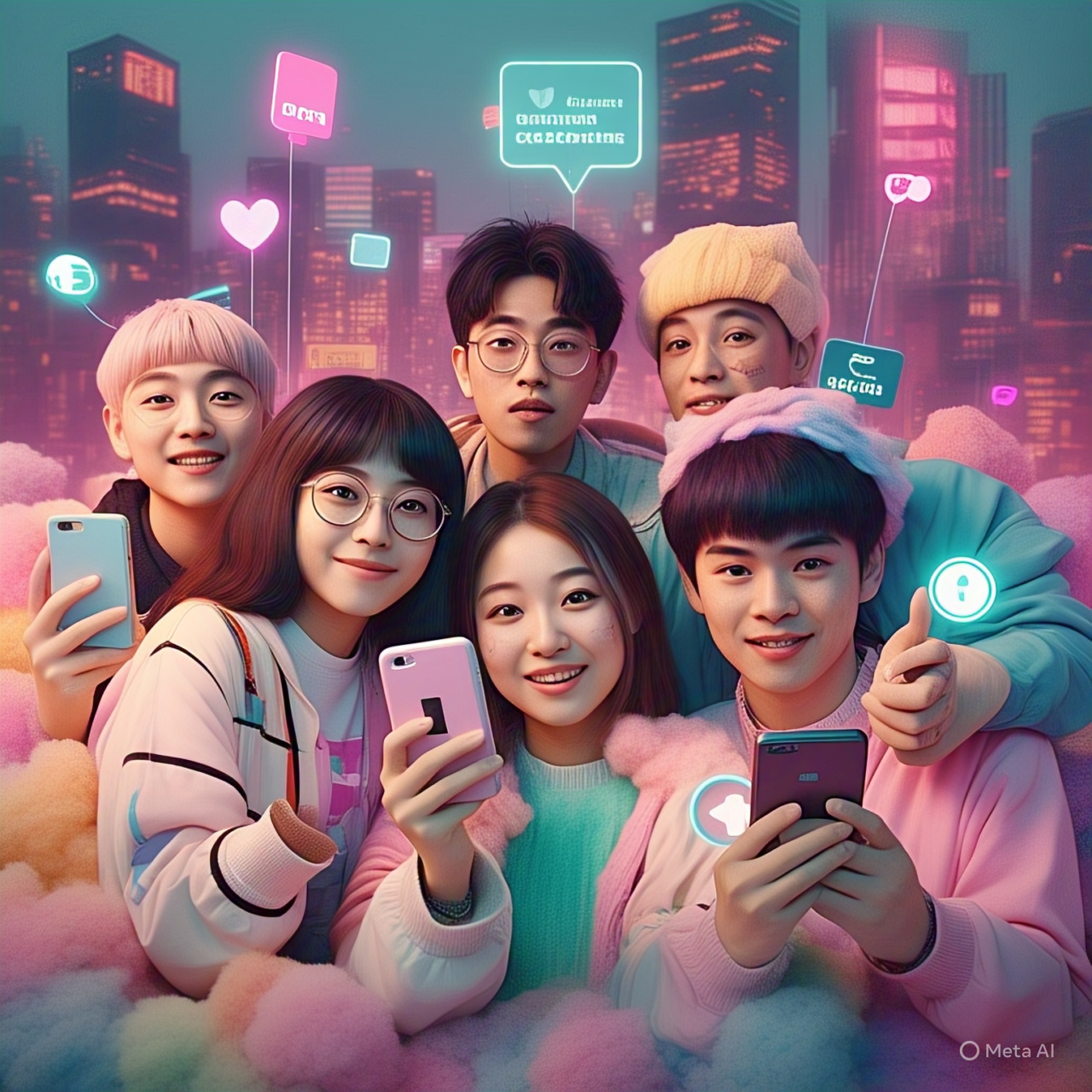 The Power of Nano-Influencers: Why Tiny Audiences Are Winning Big in 2025 Nano-influencers using smartphones and creating engaging content with social media icons and digital graphics