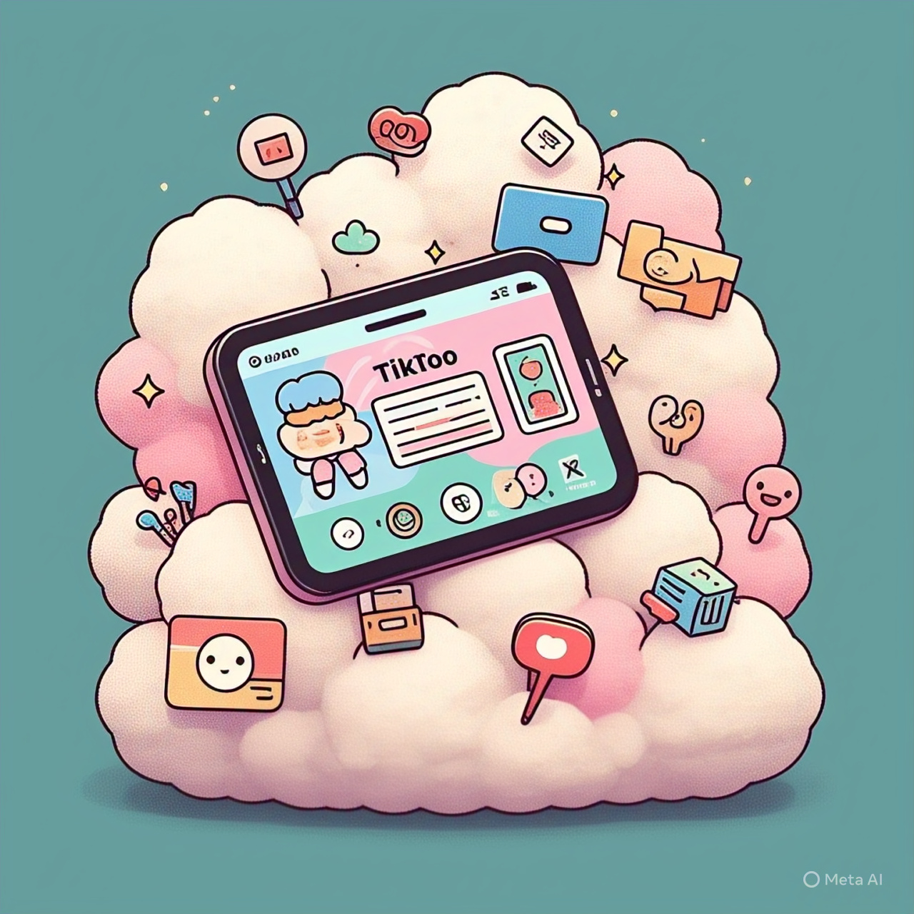 Smartphone screen displaying a vibrant short-form video lesson with icons for TikTok, Instagram Reels, and YouTube Shorts, surrounded by animated learning symbols—representing bite-sized, mobile-first education in 2025.